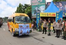 Polres Barito Utara Gelar Mudik Gratis Presisi untuk Masyarakat