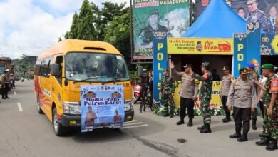 Polres Barito Utara Gelar Mudik Gratis Presisi untuk Masyarakat