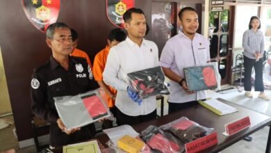 Polisi Ungkap Kasus Curat di Kantor PT. PLN Icon Plus di Palangka Raya