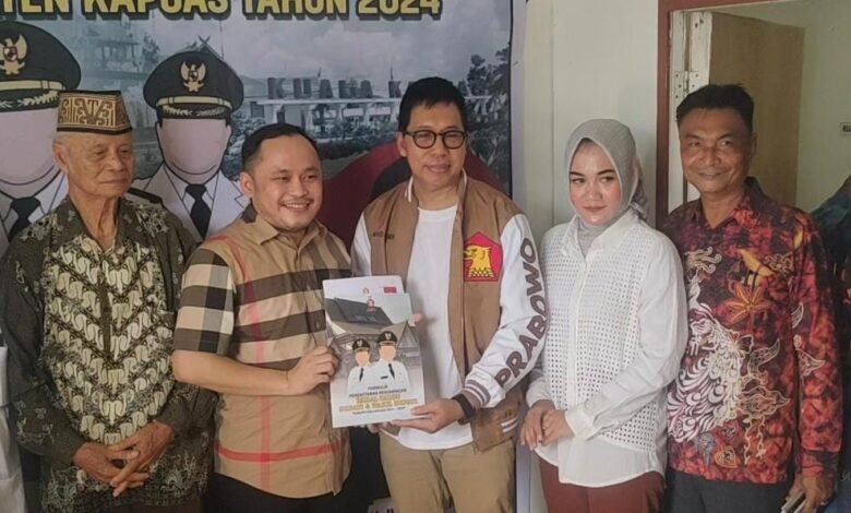 Muhammad Alfian Mawardi Daftar Sebagai Bakal Calon Bupati Kapuas di Dua Partai