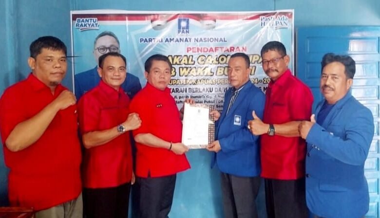 Maju Bacabup Pilkada Kapuas 2024, Wiyatno Kembali Datangi Dua Parpol