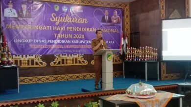 Dinas Pendidikan Barito Utara Syukuran Peringatan Hardiknas
