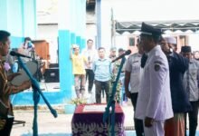 Pj. Bupati Barito Utara Melantik PAW Kades Bintang Ninggi II