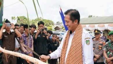 Penilaian Lomba Desa dan Kelurahan Tingkat Kalteng di Desa Sikui