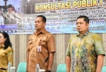 Asisten II Setda Hadiri Konsultasi Publik Penyusunan Dokumen KLHS RPJMD Barito Utara