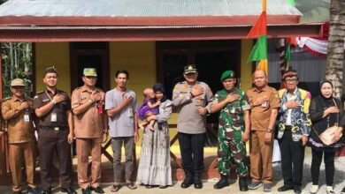 Pemkab Barito Utara Menyambut Baik Baksos Bedah Rumah Polres Barito Utara