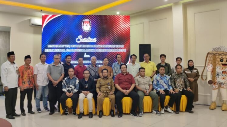 Sosialisasi Visi Misi Calon dan PKPU 8 Tahun 2024: Persiapan KPU Barito Utara untuk Pemilu Mendatang