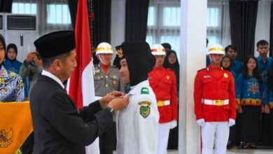 45 Anggota Paskibraka Barito Utara Resmi Dikukuhkan, Siap Bertugas pada Upacara 17 Agustus