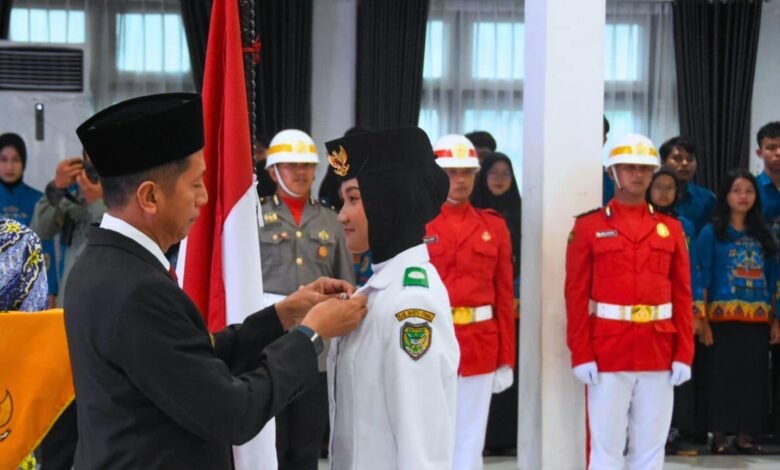 45 Anggota Paskibraka Barito Utara Resmi Dikukuhkan, Siap Bertugas pada Upacara 17 Agustus