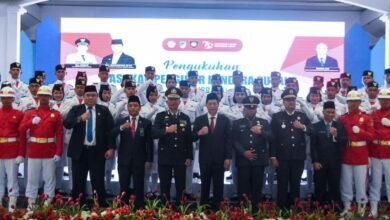 Jadilah Teladan, Pesan Pj. Bupati pada Paskibraka Barito Utara