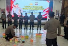 Pj. Bupati Barito Utara Apresiasi Kesiapan Pengamanan Pilkada 2024 Melalui TFG