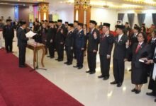 Sebanyak 39 Pejabat Baru Dilantik oleh Pj Bupati Murung Raya