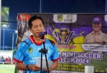 Pj. Bupati Barito Utara Buka Turnamen Mini Soccer, Ajak Masyarakat Manfaatkan Fasilitas