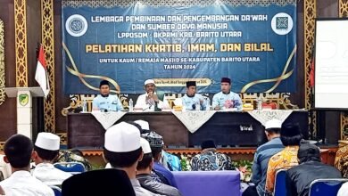 Pelatihan Khotib dan Imam di Barito Utara, Mempersiapkan Generasi Penerus Pemimpin Ibadah