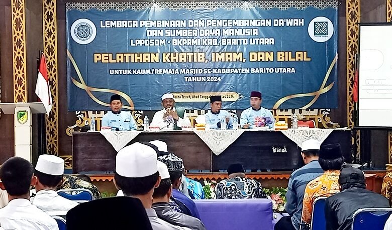 Pelatihan Khotib dan Imam di Barito Utara, Mempersiapkan Generasi Penerus Pemimpin Ibadah