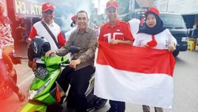 Dorong Pertumbuhan UMKM, Pemkab Barito Utara Bagikan Bendera Merah Putih