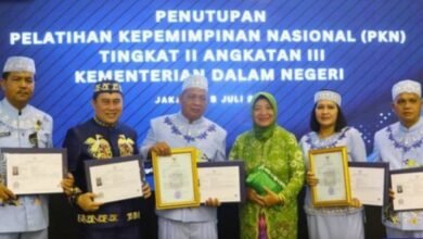 Penutupan Pelatihan Kepemimpinan Nasional Tingkat II: Staf Ahli Bupati Barito Utara Hadiri Acara di Jakarta