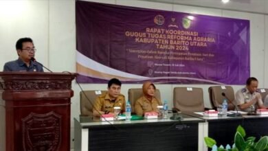 Pemkab Barito Utara Rakor Reforma Agraria Tahun 2024