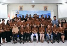 Pj. Sekda Barito Utara Hadiri Pengukuhan Pengurus PWRI Masa Tugas 2024-2029