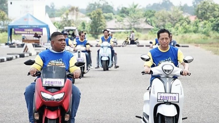 Pj. Bupati Barito Utara Apresiasi Ajang Yamaha Batara Fun Race