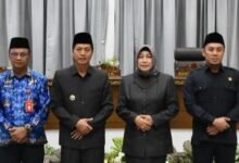 Pj. Bupati Barito Utara Serahkan Pidato Pengantar Raperda APBD 2023