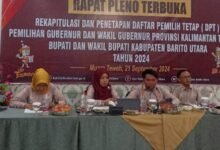 DPT Pemilihan 2024 di Barito Utara, Jumlah Pemilih Capai 114.980