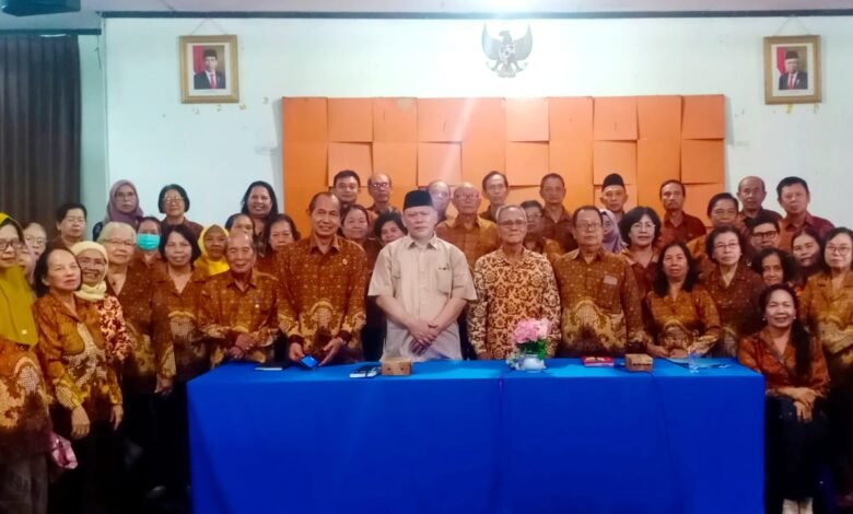 Mawardi Perkenalkan Program AMAS ketika Silaturahmi dengan PWRI Kapuas