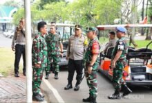 TNI-Polri Sterilisasi Gedung DPR MPR jelang pelantikan Presiden dan Wakil Presiden