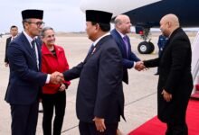 Dari Beijing, Presiden Prabowo Subianto Tiba di Washington DC