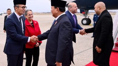 Dari Beijing, Presiden Prabowo Subianto Tiba di Washington DC