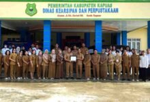 Pemkab Kapuas Terbaik Pertama Pengawasan Kearsipan se-Kalteng