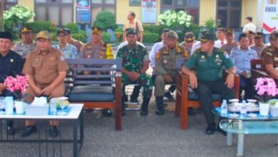 Pj Sekda Murung Raya Hadiri Apel Pasukan Operasi Patuh Telabang