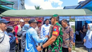 Dandim 1013 Muara Teweh Pantau Proses Pemungutan Suara di Barito Utara