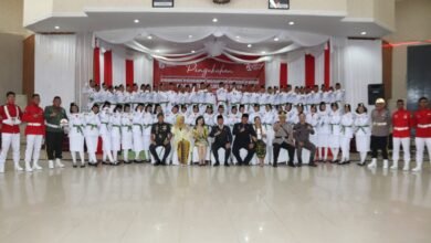 Pj Bupati Murung Raya Kukuhkan Paskibraka 2024