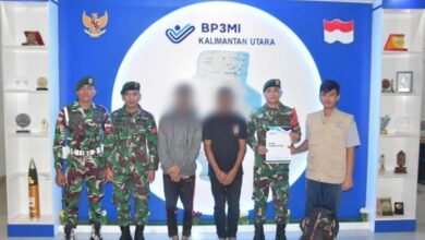 TNI Gagalkan Pengiriman CPMI Ilegal di Perbatasan RI-Malaysia