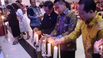 Pj Bupati Hermon Hadiri Perayaan Natal Oikumene di Murung Raya