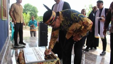 Pj Bupati Murung Raya Hadiri Peresmian dan Pentahbisan Gedung Gereja GKE “Hagai” di Desa Kohong