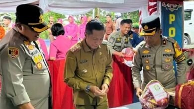 Kunjungan ke Pos Pam, Pj Bupati Barito Utara Lakukan ini