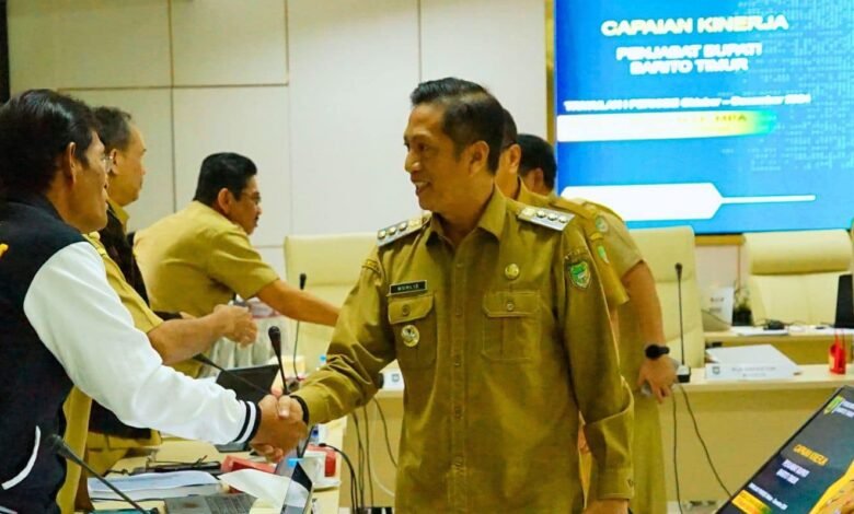 Pj Bupati Barito Utara Laporkan Capaian Kinerja dalam Evaluasi LPJ di Kemendagri