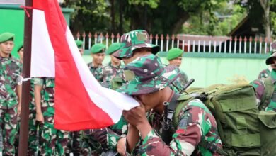 Pesan Penting Dandim Muara Teweh kepada Prajurit yang Bertugas di Garis Depan RI-PNG