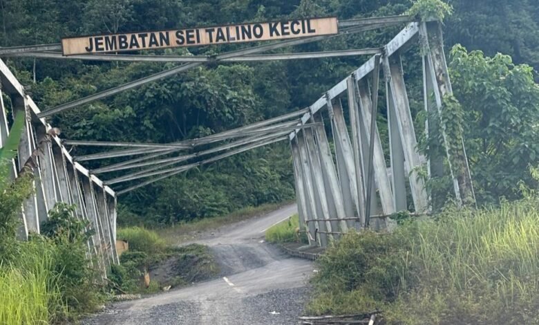 Anggota Komisi III DPRD Barito Utara Soroti Lambannya Perbaikan Jembatan Sei Talino Kecil