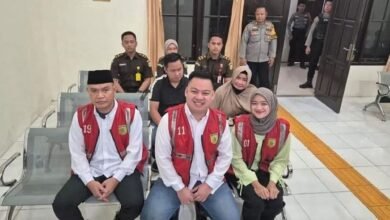 Tiga Terdakwa Politik Uang Divonis 36 Bulan Penjara dan Denda Rp200 Juta