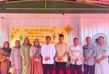 Silaturahmi Lebaran, Pj Bupati Barito Utara Disambut Hangat Dandim dan Kapolres