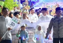 Kemeriahan Lomba Pawai Takbir Idul Fitri di Barito Utara