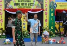 Tinjau Pos Operasi Ketupat untuk Pastikan Kesiapan Petugas Jelang Idulfitri