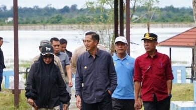 Barito Utara Bangun Pantai Buatan di Bumi Perkemahan Panglima Batur