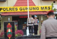 Kapolres Gunung Mas Pimpin Upacara Harkitnas ke-117, Tekankan Semangat Persatuan