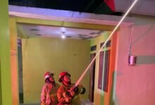 Rumah di Barito Utara Nyaris Terbakar Akibat Konslet Listrik