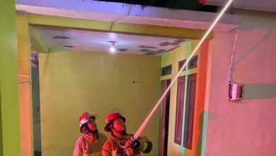 Rumah di Barito Utara Nyaris Terbakar Akibat Konslet Listrik