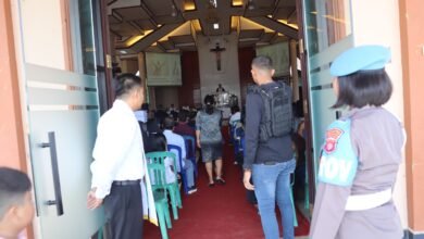 Polres Gunung Mas Lakukan Patroli, Jamin Keamanan Peringati Kenaikan Isa Almasih